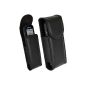 iGadgitz Black Case Cover Genuine Leather Case Cover for Sony ICD-PX312, PX333 ICD-PX440 ICD-& Vocal Digital Recorder (Electronics)