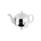 Beautiful white teapot Cosy 0.9 Ltr. With an insulating cover of polished Bredemeijer incl. Tea filter (for loose tea) 1301W (Z161) (household goods)