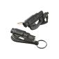 ResQMe GBO-RQMTWIN BLACK The rescue tool as a key ring, black, set of 2 (Automotive)