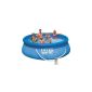 Intex Easy Set above ground pool Pools®, TÜV / GS, blue, Ø 366 x 91 cm (garden products)