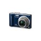 Panasonic Lumix DMC-TZ10EG-A Digital Camera (12 Megapixel 12x opt. Zoom, 7.6 cm (3 inch) screen, image stabilization, geo-tagging) Blue (Electronics)