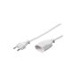 Wentronic NK 113 W-500 Euro Extension 5 m white (accessory)