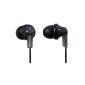 Panasonic RP-HJE120E ear Earphones Black (Electronics)