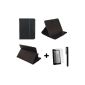 Black PU Leather pen holder cover for Logicom in TAB852 8 