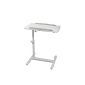 Albatros table MAX care table laptop table bed table (white) continuously adjustable in height + tilt + direction of rotation!