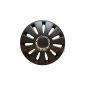 PETEX Radblende hubcap Silverstone per black 15 inch (set = 4pcs.)
