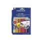 Staedtler 14410ND36 Pack 36 Crayons Assorted Colours watercolor + Brush (Office Supplies)