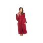 Dress soft fleece room - zip - raspberry (Clothing)