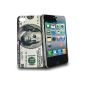 Accessory Case Master-hybrid - for Apple iphone 4 / $ 10 design Dollar (Wireless Phone Accessory)