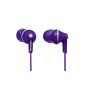Panasonic RP-HJE125E-V in-ear headphone purple (Personal Computers)