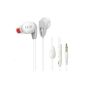 Sound Intone K6 Sports In Ear headphones, New Model 2015 Noise Reduction Design, Super bass power, earphones with microphone and volume control, study cables, compatible with PC / Smart Phone / iPhone6 ​​/ Ipad / Samsung / PSP / iPod / HTC / Blackberry / Android (White) (Electronics)