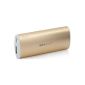 Goodstyle Magic Wand Power bank, mobile battery with 5,200 mAh, gold (electronics)