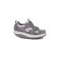 Ladies Sneaker Skechers Shape Ups Action Packed gray / pink (Textiles)