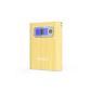 NINETEC Power Bank battery charger 13,000 mAh external USB for Smartphone Tablet NT-568 Gold (office supplies & stationery)