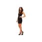 Hengsong Fashion Retro Sexy Sheer Lace Sleeveless Halter Party / Cocktail Dress Bodycon Women (Clothing)