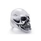 Konov Jewelry Ring Man - Skull - Gothic Skull Devil - Biker Biker Grand - Tribal - Stainless Steel - Rings - Fantasy - Men - Color Black Silver - With Gift Bag - F21372 - Size 60 (Jewelry)