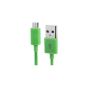 1 x Sony Xperia E1 data cable / charger cable / USB Micro / Premium cable in green - 1 meter - of THESMARTGUARD (Electronics)