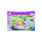 Ravensburger - 10639 - Classic Puzzle - 100 Pieces XXL Riverfront / Disney Princesses (Toy)