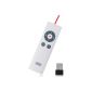 August LP200W - Cordless Presenter with Red Laser Pointer - Cordless Powerpoint Remote with 