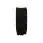 WearAll - Ladies Oversized Elastic Stretch maxi skirt Full length - 5 colors - Size 40-54 (Textiles)