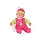 Bayer Design - 93,806 - Poupon Baby - First Words With 24 Sons - Pink / Green - 38 Cm (Toy)