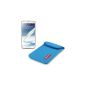 SHOCKSOCK Neoprenhülle CASE COVER PROTECTOR FOR SAMSUNG GALAXY NOTE 2 IN BLUE (Electronics)