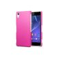 Terrapin Rubberized Hardskin Cover for Sony Xperia Z2 Pink (Wireless Phone Accessory)