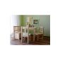 Children furniture Children's board 1x 2x 1x highchair child seat UNTREATED MASSIVHOLZ New & Sealed (Baby Product)