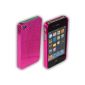 ABZ-S back cover for iPhone 4 pink (electronics)