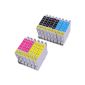 Pack 14 Cartridges Compatible Epson T0615.  5 black, 3 cyan, magenta 3, 3 yellow, compatible with Epson Stylus D68, Stylus D88, Stylus D88 + Stylus DX3800, DX3850 Stylus, Stylus DX4200, DX4800 Stylus, Stylus Compatible DX4850.Cartouches.  INK JET printers.  T0611, T0612, T0613, T0614, TO611, TO612, TO613, TO614 © Ink Choice (Office Supplies)