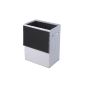 Songmics® 65 L Foldable laundry baskets Wäschebox Wäschetruhe E1 standard MDF / leatherette White RSY90W (household goods)
