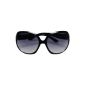 Black retro sunglasses UV 400 protection for women (clothing)