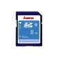 Hama High Speed ​​SDHC Card 8GB Memory Card, Class 4 (Accessories)