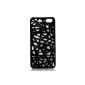 Bird's Nest hollow plastic New Style Hard Cover Case for Apple iPhone 5C Black (Wireless Phone Accessory)
