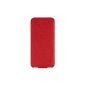 Belkin Snap Folio Leather / Acrylic Protective Case for iPhone 5 / 5s red / gray (Accessories)