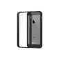 JETech® Ultra Slim Fit iPhone 5 / 5S Carrying Case Hard Case Cover Bumper Anti-scratch Back for Apple iPhone 5s 5 (iPhone 5, Bumper - Black) (Accessories)