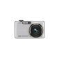 Casio EXILIM EX-FC100 WE Highspeed Digital Camera (9 megapixels, 5x opt. Zoom, 6.9 cm (2.7 inch) display, Mechan. Image Stabilizer) White (Electronics)