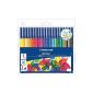 Staedtler felt pen Coloring Pm Noris Club Assorted - From 20 Pouch (Miscellaneous)