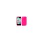 Silicone Case for iPod Touch 4 - Pink (Electronics)