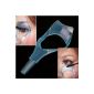 SODIAL (R) 3in1 Mascara Applicator Guide Eyelash Comb Makeup Tool (Others)
