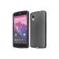 Metallic Case Cover for LG Nexus Jelly 5 sleeve black Protection