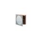 Zeller 13845 Key cabinet with mirror beech / stainless steel 20 x 6 x 20 cm (Kitchen)