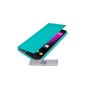 Case Cover Turquoise ExtraSlim Wiko Lenny and 3 + PEN FILM OFFERED!  (Electronic devices)