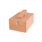 Brush Redecker Shoe box made of beech with hinged lid (Shoes)