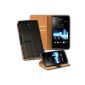 OneFlow PREMIUM - Book-Style Case in wallet design with stand function - for Sony Xperia P - Black (Electronics)
