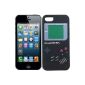 tomaxx GAMEBOY Silicone Skin Case Cover for iPhone 5, iPhone 5S, iPhone 5C - color black (Electronics)