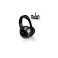 Philips SHC8535 / 10 Wireless HiFi Headphone with charger Black / Silver (Electronics)