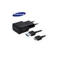 Charger + USB 3.0 cable Samsung Galaxy Note 3 - Black (BULK) (Electronics)