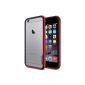 Spigen Bumper iPhone 6 [bumper] Bumper Case for iPhone 6 [Neo Hybrid EX] [Dante Red] Double Layer Protection bumper for iPhone 6 (2014) - Dante Red (SGP11025) (Wireless Phone Accessory)