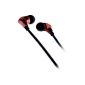 SLF ® Zinc Zn30 headphones / earphones for all portable devices - 3 years warranty (metallic red) (Wireless Phone Accessory)